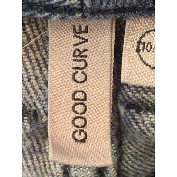 Good American Good Curve Highrise Raw hem skinny jeans sz 30 - Picture 12 of 14